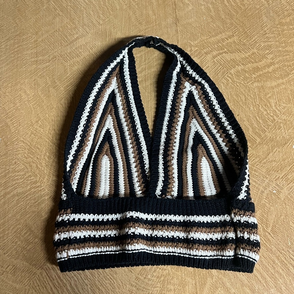 Italian knit crochet top - Picture 3 of 5